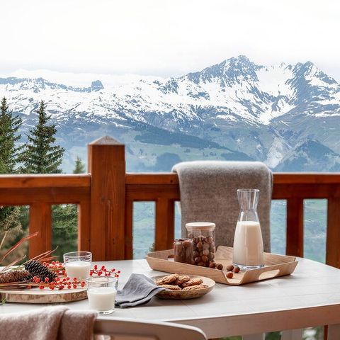 Appartement 6 personen - 2 slaapkamers - Uitzicht op de bergen - Balkon
