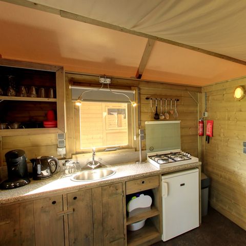 LODGE 5 personen - Kampeerlodge