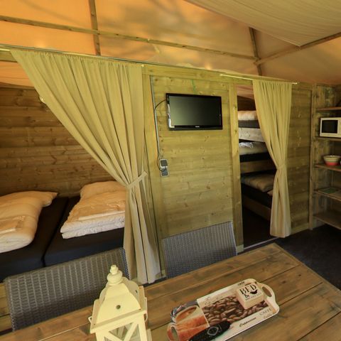 LODGE 5 personen - Kampeerlodge