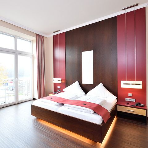 Slaapkamer 2 personen - Seeblick met balkon