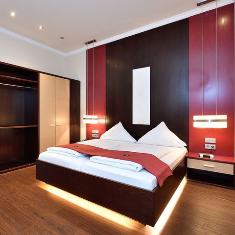 Slaapkamer 2 personen - Hotelsuite Kapitän