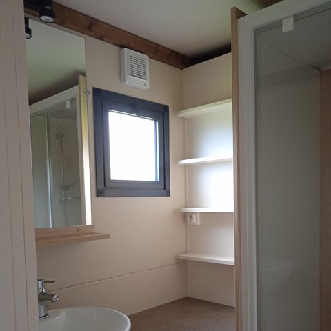 Chalet 5 personen - 26m² - 2 slaapkamers