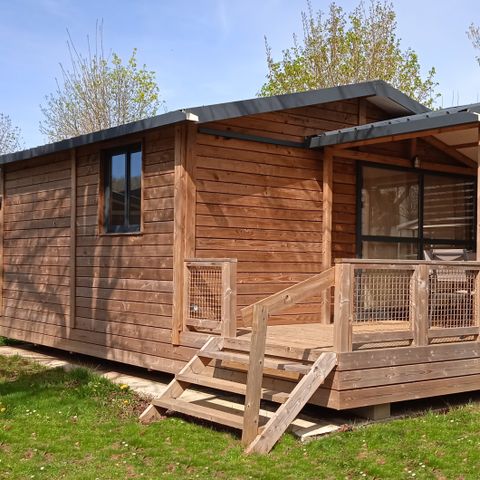 Chalet 5 personen - 26m² - 2 slaapkamers