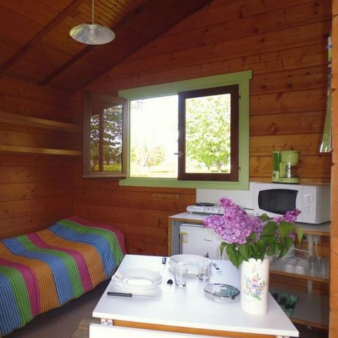 Chalet 4 personen -  20m² - 1 slaapkamer (zonder badkamer)