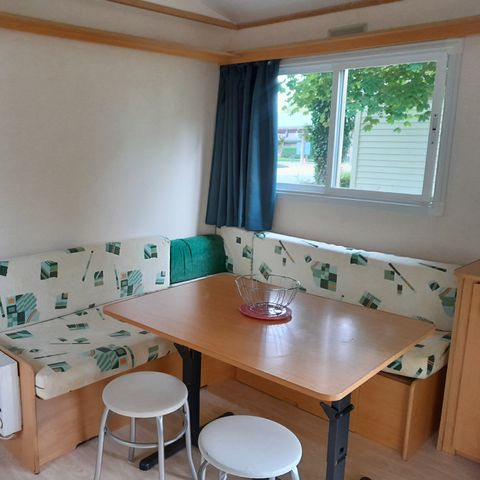 Stacaravan 4 personen - 28m² - 2 kamers