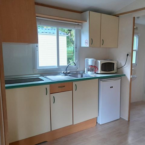 Stacaravan 4 personen - 28m² - 2 kamers