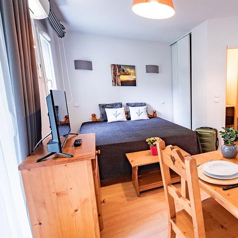 Studio 4 personen - 4-persoons studio met airconditioning