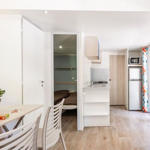 Stacaravan 6 personen - 2 slaapkamers voor 4 tot 6 personen