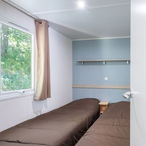 Stacaravan 6 personen - 2 slaapkamers voor 4 tot 6 personen