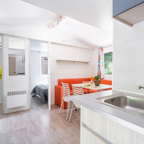 Stacaravan 6 personen - 2 slaapkamers voor 4 tot 6 personen