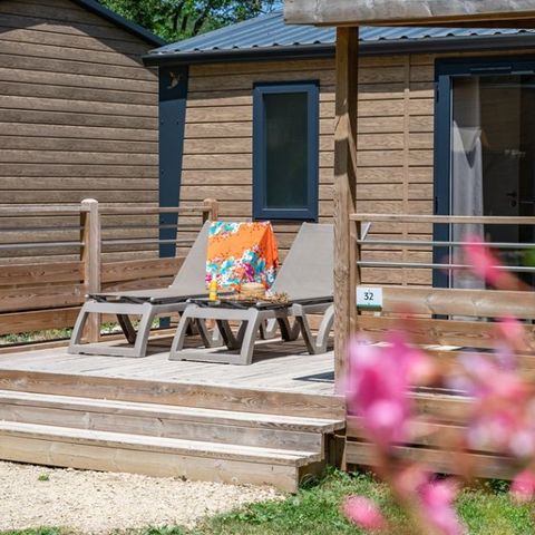 Stacaravan 4 personen - CONFORT 2 slaapkamers 4 personen airconditioning