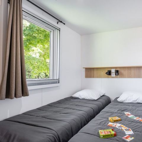 Stacaravan 4 personen - CONFORT 2 slaapkamers 4 personen airconditioning