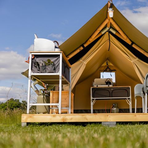 tent 4 personen - Glamping Belltent 2/4-persoons