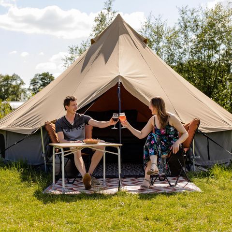 Tent 4 personen - Glamping Belltent 2/4-persoons
