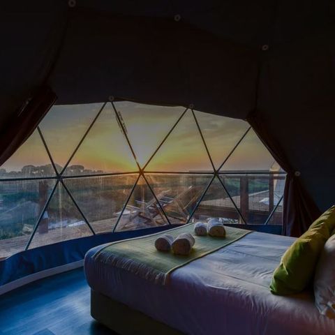 Tent 2 personen - Koepelwoning duplex