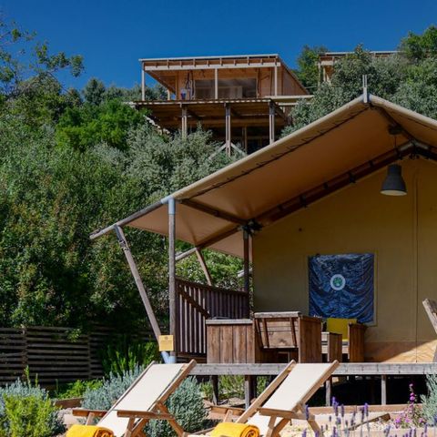 Safaritent 2 personen - Familie Lodge