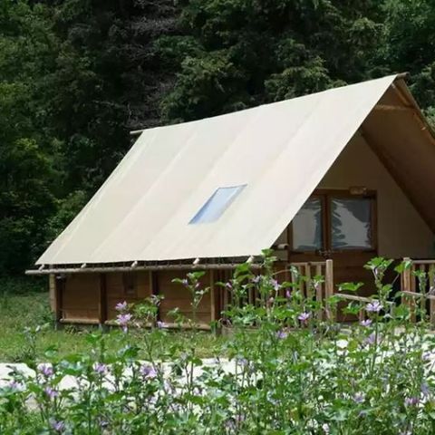 tent 3 personen - Tent Lodge Chêne PMR 1ch 3 pers