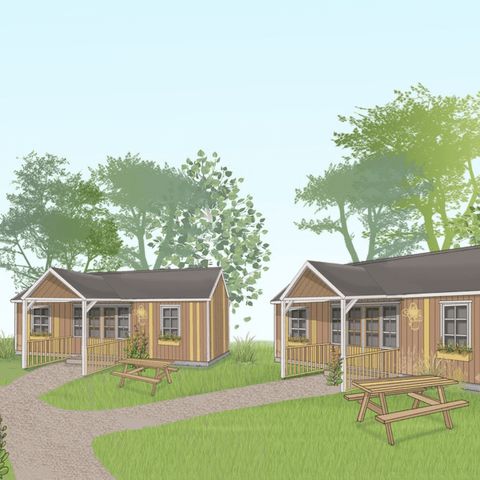 Bungalow 18 personen - Familieplein 18 (3x Charlies Duinhuis)