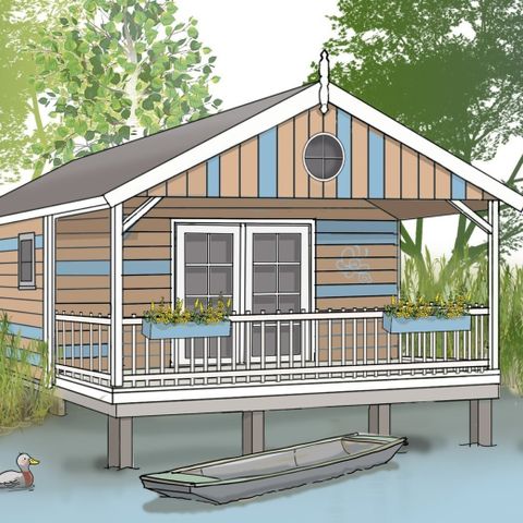 Bungalow 5 personen - Vlindertjes Venhuis