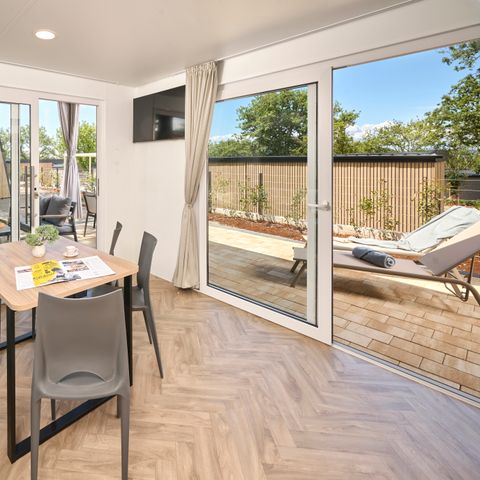 Stacaravan 4 personen - Luxe Glamping Huis