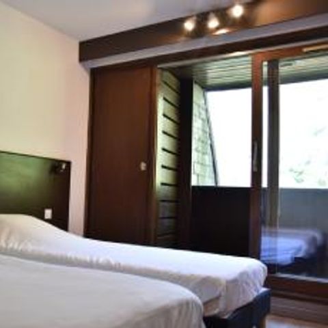 Hotelkamer 4 personen - Communicerende kamers CH2 + CH2