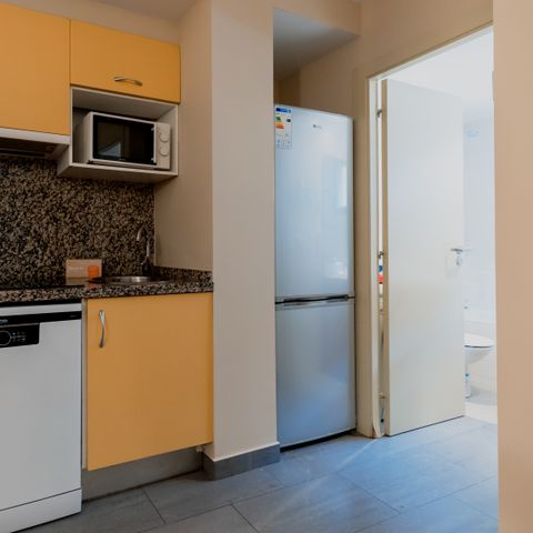 Appartement 4 personen - VOOR - 1 SLAAPKAMER