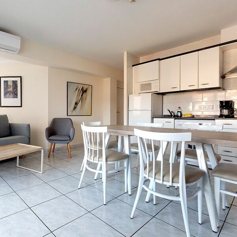 Appartement 5 personen - 2-slaapkamerappartement - 4 volwassenen + 1 kind (onder 12) of 5 volwassenen