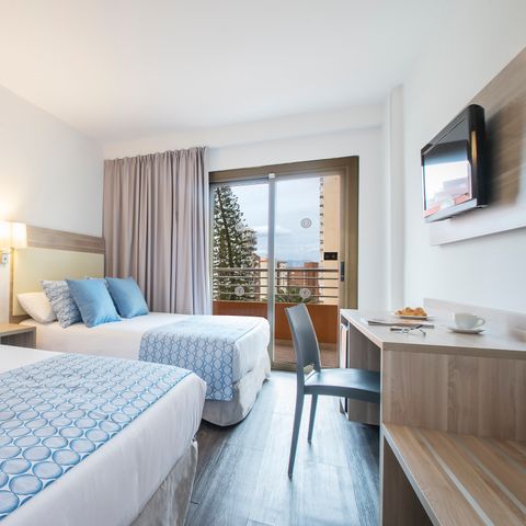 Hotelkamer 3 personen - Familiekamer - Balkon