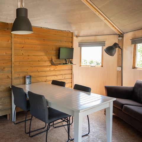 Lodge 4 personen - Stuga Lodge met sauna