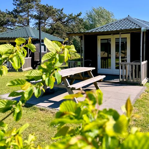 Lodge 4 personen - Stuga Lodge met sauna