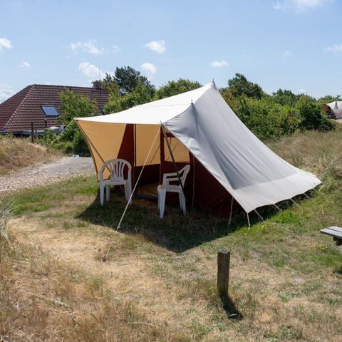 Tent 2 personen - De Waard tent - Basis ingericht - Huisdier toegestaan