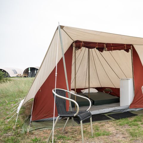 Tent 2 personen - De Waard tent - Basis ingericht - Huisdier toegestaan