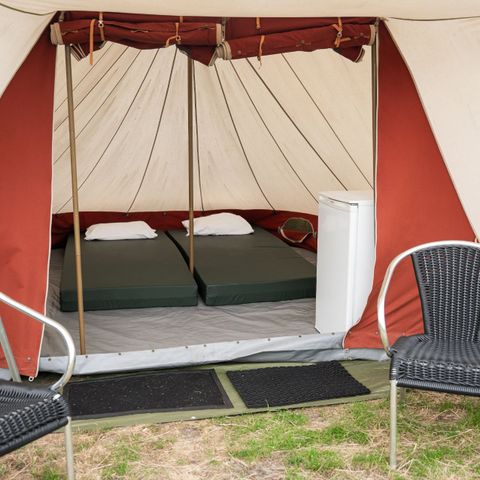 Tent 2 personen - De Waard tent - Basis ingericht - Huisdier toegestaan