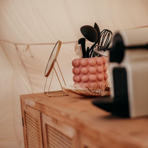 UNIEKE ACCOMMODATIE 4 personen - Lotus Belle tent