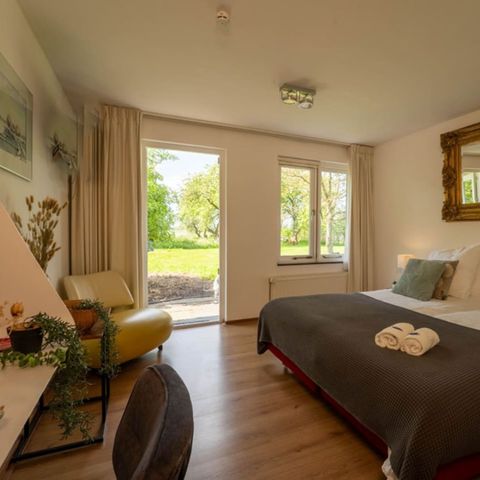 Slaapkamer 2 personen - Flakke Brekken Tuinkamer