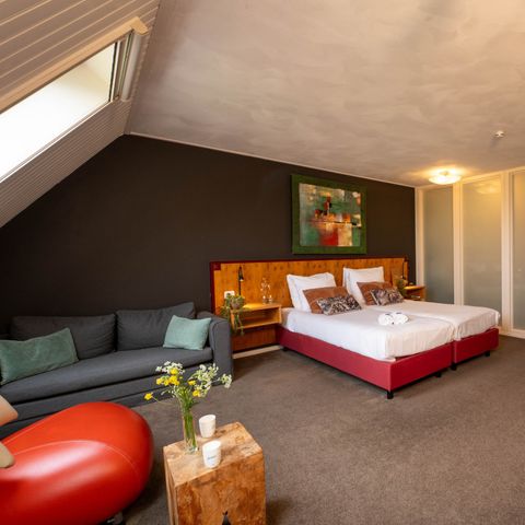 Slaapkamer 2 personen - Bokkumermar Boerderijkamer