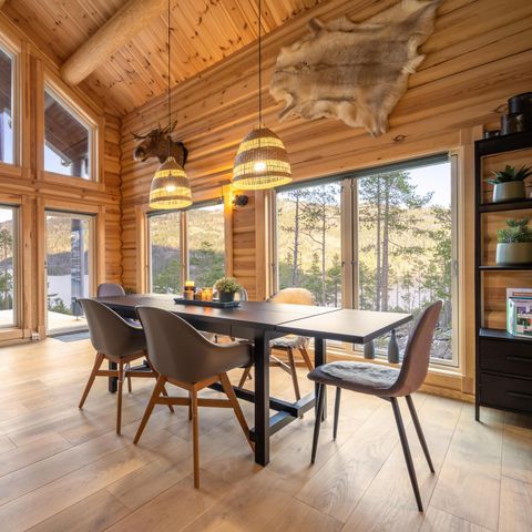VAKANTIEHUIS 6 personen - Moose Lodge | With Sauna & Water View