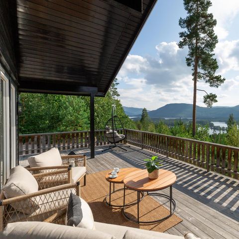 VAKANTIEHUIS 9 personen - Verhøf Hytte With Sauna & Hot Tub