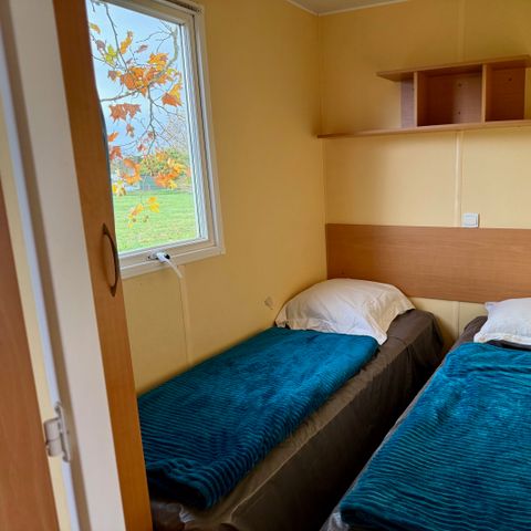 Stacaravan 4 personen - Stacaravan confort - 22 m² - 2 slaapkamers zonder TV
