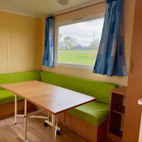 Stacaravan 4 personen - Stacaravan confort - 22 m² - 2 slaapkamers zonder TV