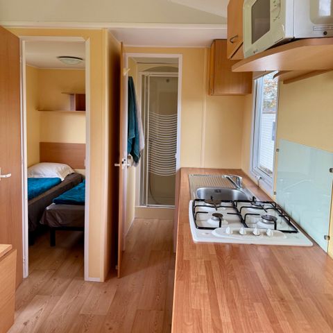 Stacaravan 4 personen - Stacaravan confort - 22 m² - 2 slaapkamers