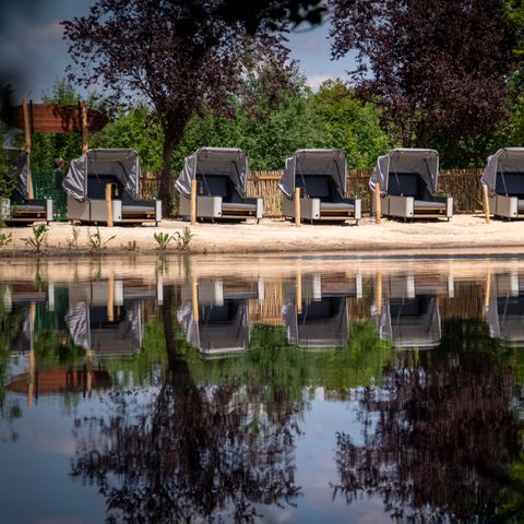 UNIEKE ACCOMMODATIE 2 personen - Lagoon slaapstrandstoel