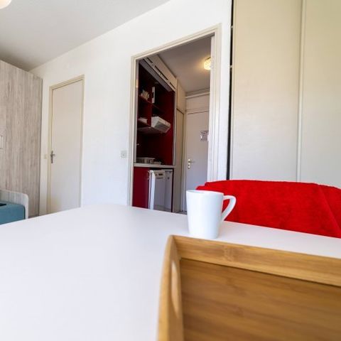 Appartement 3 personen - "Vue Port" 1 Kamer - Geen Babybedje beschikbaar