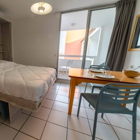 Appartement 4 personen -  "Vue port" 1 Kamer - Geen Babybedje beschikbaar