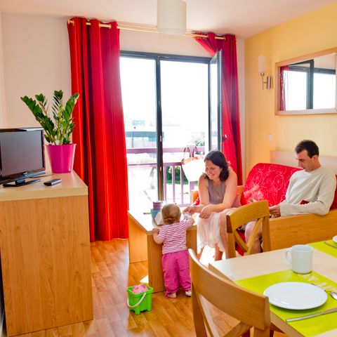 Appartement 4 personen - G/110 - 2 stuks