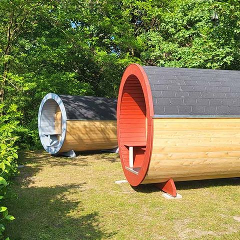 UNIEKE ACCOMMODATIE 2 personen - Campingfässer