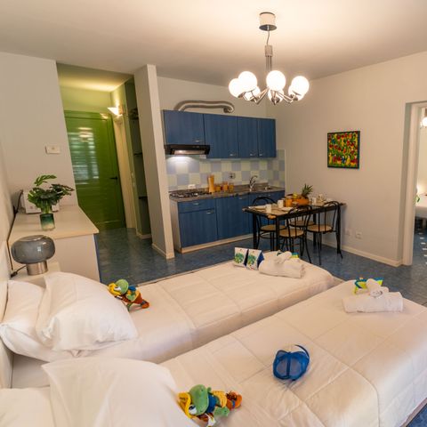 Appartement 2 personen - comfortabele studio