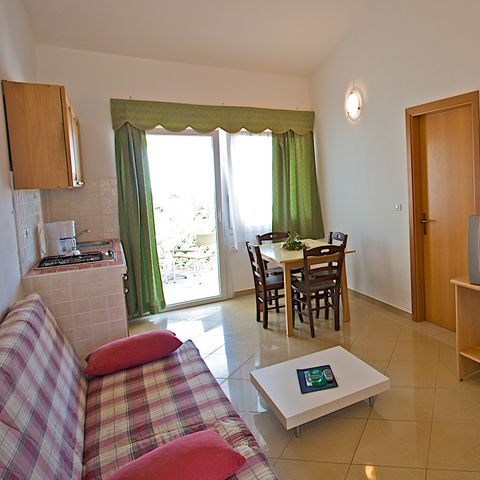 Appartement 5 personen - Appartement met twee slaapkamers (4+1)