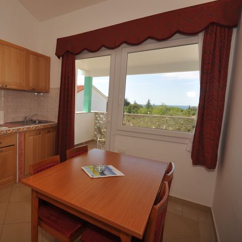 Appartement 5 personen - Appartement met twee slaapkamers (4+1)