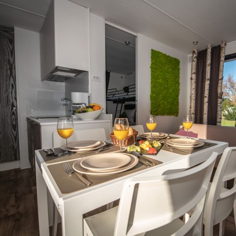 Stacaravan 5 personen - Camping Home Groen